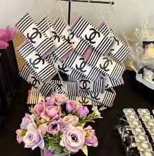 coco chanel baby shower ideas baby
