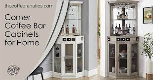 the best corner coffee bar cabinets for