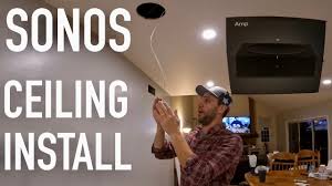 ceiling mounted sonos speakers
