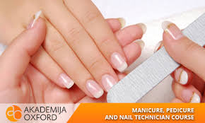 manicure pedicure and nail technician