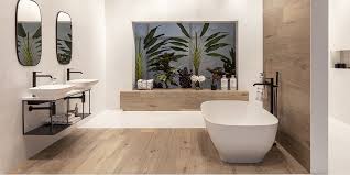 5 Stylish Bathrooms With Wood Effect