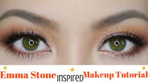 emma stone inspired makeup tutorial