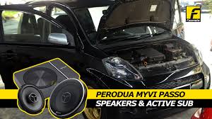 These hellasweet jdm inspired decals are now available in all popular scales including 1:64, 1:43, 1:32, and 1:24 this hellasweet. Perodua Myvi Passo Speakers And Active Subwoofer Install