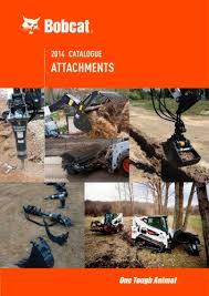 2014 Catalogue Attachments Bobcat Pdf Catalogs