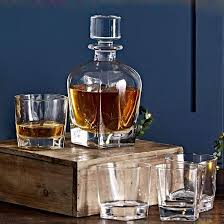 Marquis Crystal Glass Whiskey Decanters