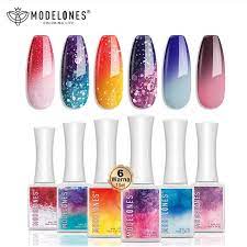modelones color changing gel nail