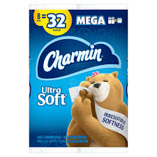 Charmin Ultra Soft 2 Ply Mega Roll
