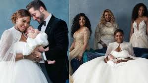 Serena williams thanks anna wintour for her wedding dress advice: Serena Williams Wedding Photos