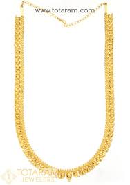 22k gold traditional necklaces for