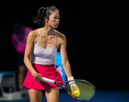 Anything can happen on the court. Hsieh Su Wei At 2019 Sydney International Tennis Press Conference 01 10 2019 Hawtcelebs