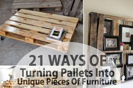 21 Ways Of Turning Pallets Into Unique