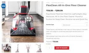 flexclean all in one floor cleaner