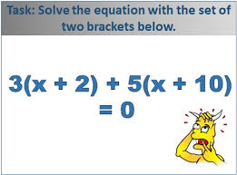 Solving Equations With Two Sets Of