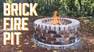 brick fire pit you