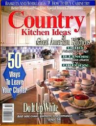 Country Kitchen Ideas Fall 1991