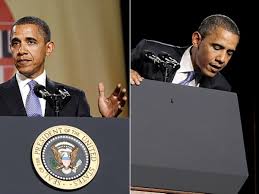 The presidency / presidential speeches. Presidential Seal Falls Off Obama S Lectern During Speech To Women S Conference New York Daily News