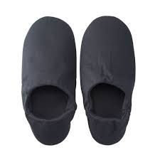 polyester portable room shoes muji