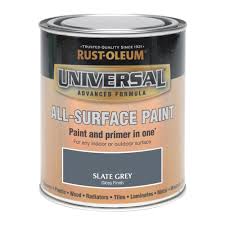 Rust Oleum Ro0030105g1 750 Ml Universal Paint Gloss Slate Grey