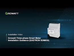 Growatt Three-phase smart meter installation guidance (EASTRON SDM630) -  YouTube
