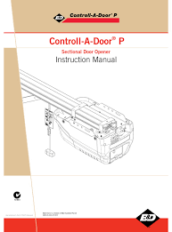 b d garage door installation manual