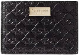 Get it as soon as mon, jul 19. Kate Spade Graham Embossed Wallet Business Card Holder Credit Card Case Black Amazon Ca Clothing Shoes Accessories