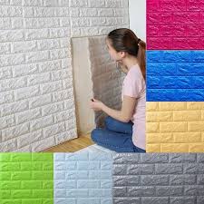 Wallpaper Foam Brick Brick Wall