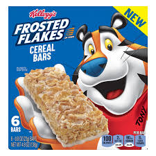 frosted flakes cereal bars