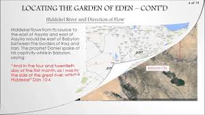 the garden of eden true location you