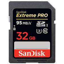 Thẻ Nhớ SDHC Extreme Pro 633X SanDisk 32GB - 95MB/s - Hàng Chính Hãng |  TechspotVn