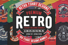 vol 1 100 retro vector t shirt designs