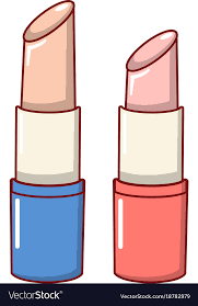 lipstick icon cartoon style royalty