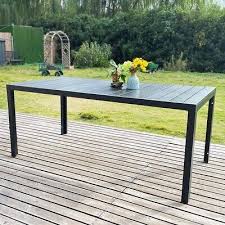 Lonabr Outdoor Dining Table Aluminum