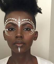 african tribal makeup africa beauty