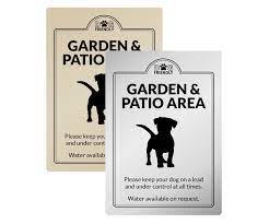 Dog Friendly Garden Patio Area