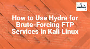 how to use hydra for brute forcing ftp