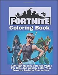 While you can select options for the skin, once you've locked one in you will no longer be. Fortnite Coloring Book 100 High Quality Coloring Pages For Kids And Adults Color Your Favorite Fortnite Character Weapons And More Unofficial Waliis Smit 9798640684988 Amazon Com Books