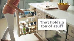 pull out base kitchen cabinet filler