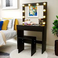 mecor led dressing table makeup vanity