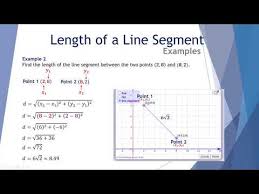 Length Of A Segment Between Two Points