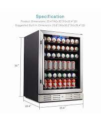 24 Inch Beverage Refrigerator 154