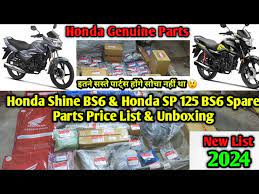 honda sp 125 bs6 genuine spare parts