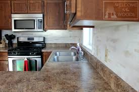 You and your family spend more time in the kitchen than any other room in your home. Faux Tile Back Splash With Paint