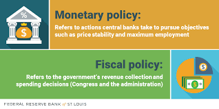 Often conflated, often confused, fiscal and monetary policies take very different approaches to influence the economy. Fiscal Vs Monetary Policy Here S The Difference St Louis Fed
