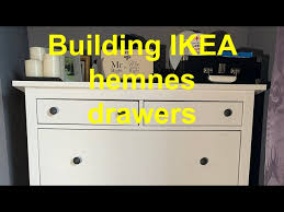 Building The Ikea Hemnes 6 Drawers A