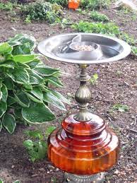 Copper hummingbird fountain graces your birdbath with whimsy and charm, moving water entices more birds and keeps them coming back.graceful fountain/dripper creates a soothing and. Diy Birdbath 14 Ways To Wing It Bob Vila