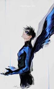 Amazing place to download wallpaper fromnightwing wallpapers hd. Nightwing Mobile Wallpaper Zerochan Anime Image Board