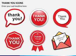 Thank you cat funny thank you cats cat mexican sombrero thanks thank you mustache kitten mewchas. Thank You Icons Powerpoint Template Ppt Slides Sketchbubble