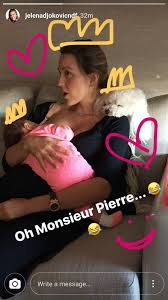 @djokernole you are the realest. Novak Djokovic S Wife Shares Beautiful First Snap Of Her Breastfeeding Newborn Daughter Tara Mirror Online
