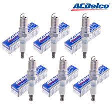 Details About Set Of 6 Spark Plug Acdelco 41 101 For Oldsmobile Pontiac Chevrolet Buick 96 14