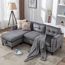 Seat Sectional Sofa Couch Chaise